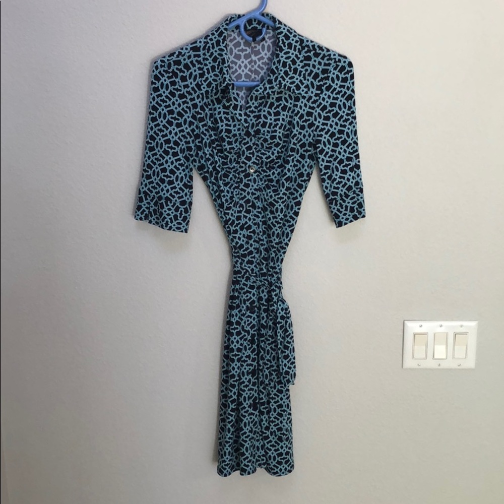 Button up dress